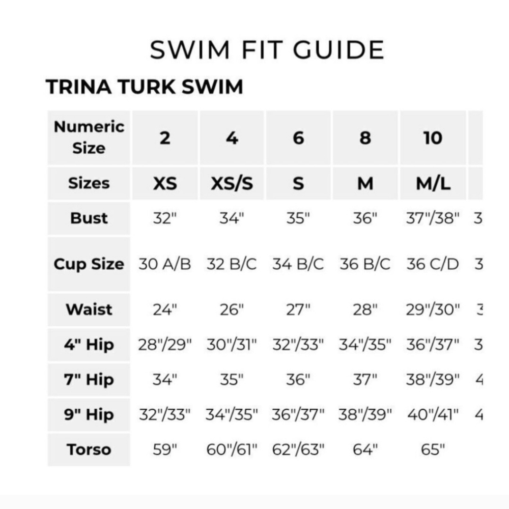 Trina Turk Amazonia California Hipster Bikini Bottom Size 2 Size 4 - Picture 12 of 16